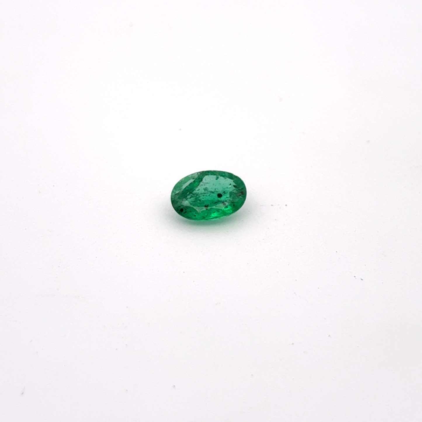 6x4mm Natural Green Emerald 0.42 carat Oval Cut