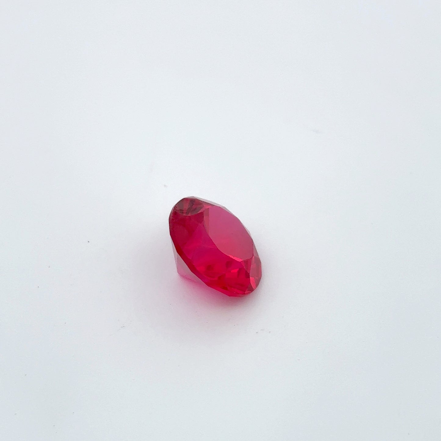 10mm Round Lab Grown Ruby