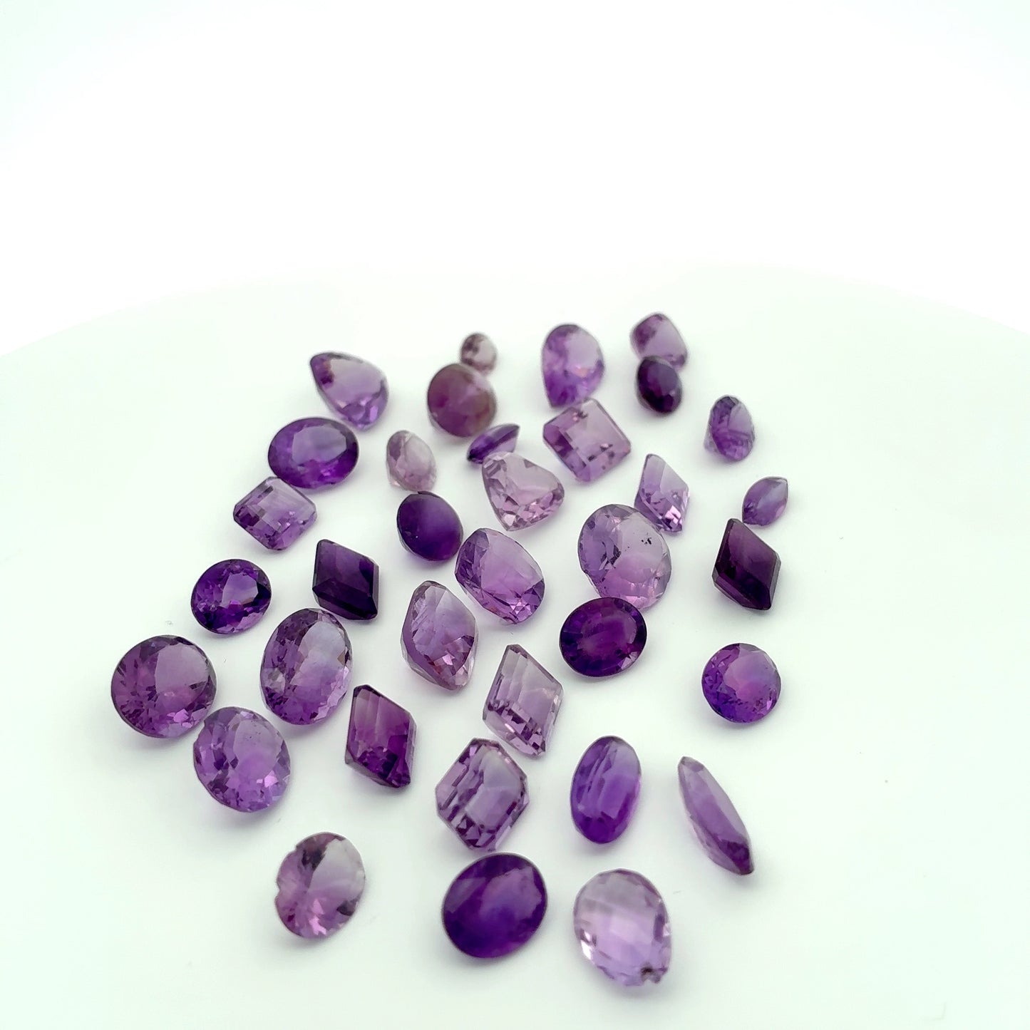 Huge 118 Carat Lot Amethyst Discount Worn Amethyst