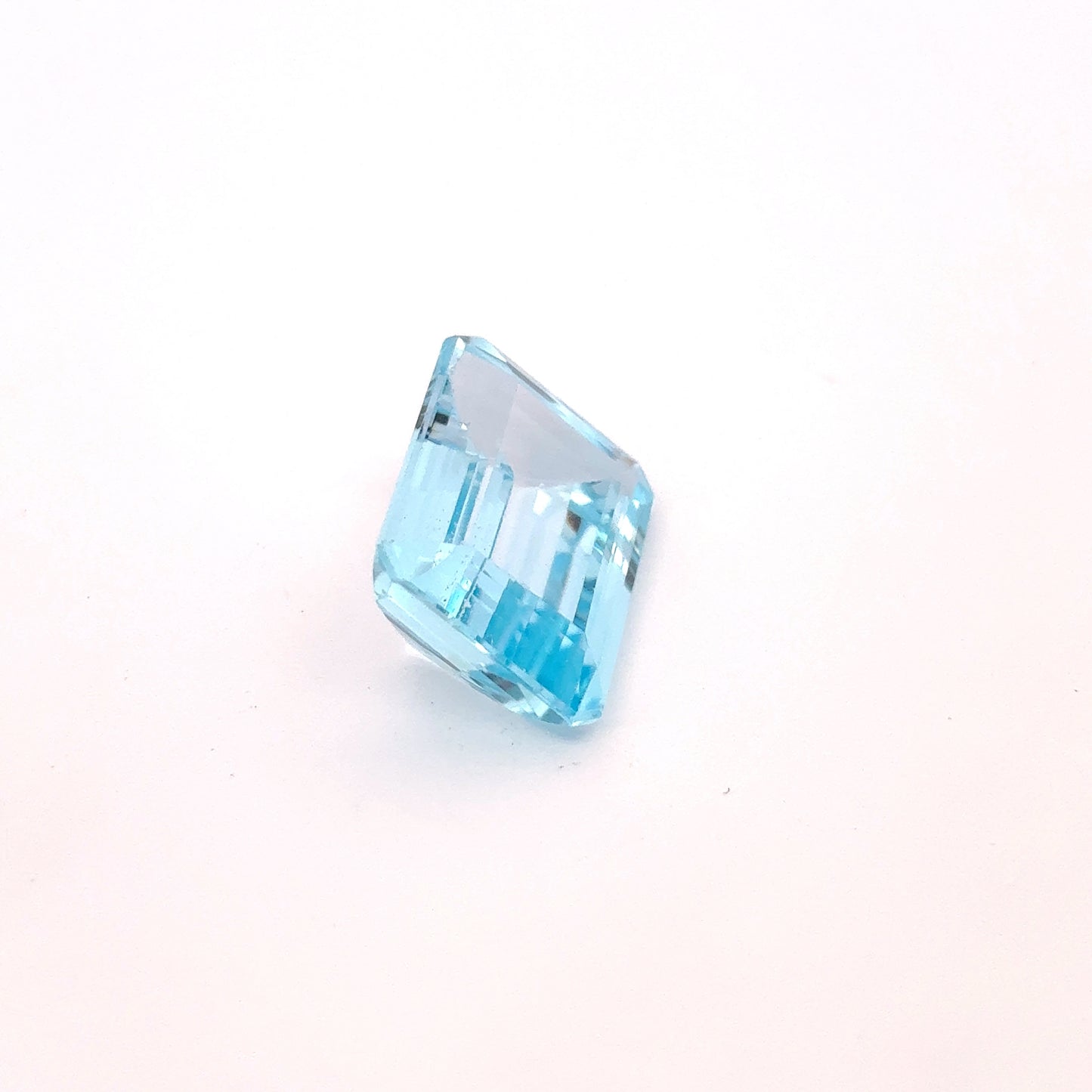 14x10mm Light Blue Topaz Emerald-Cut 9.45 Carat