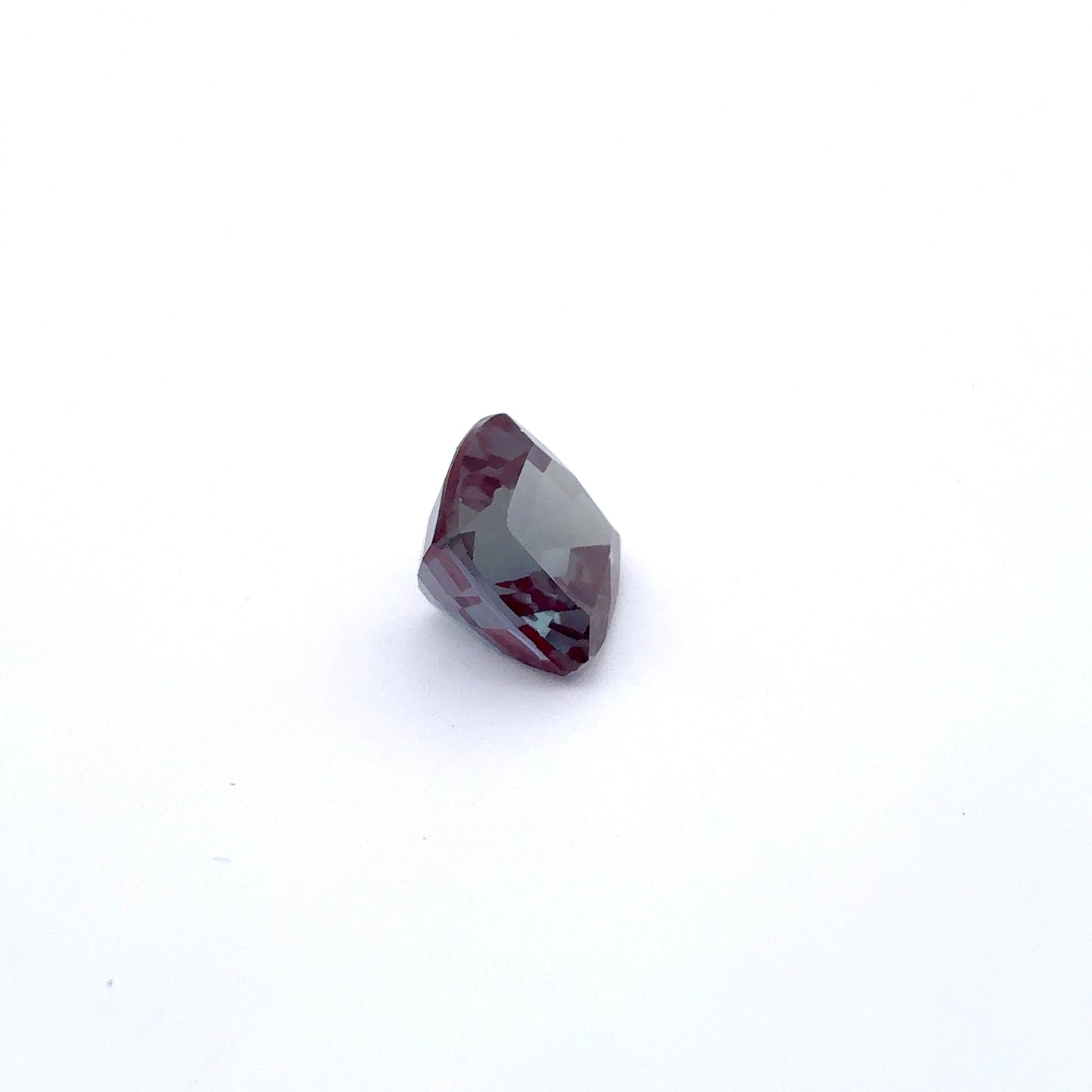 9mm Cushion Cut Lab-Grown Alexandrite Gemstone 4 1/2 Carats