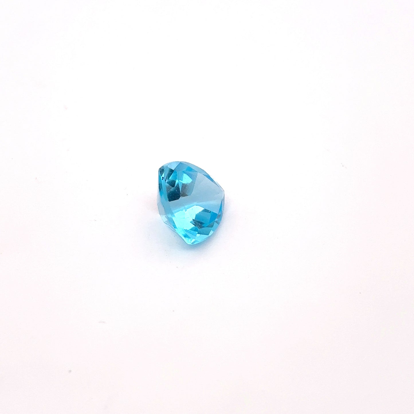 9mm Blue Topaz Trillion Cut Gemstone 3.27 carats