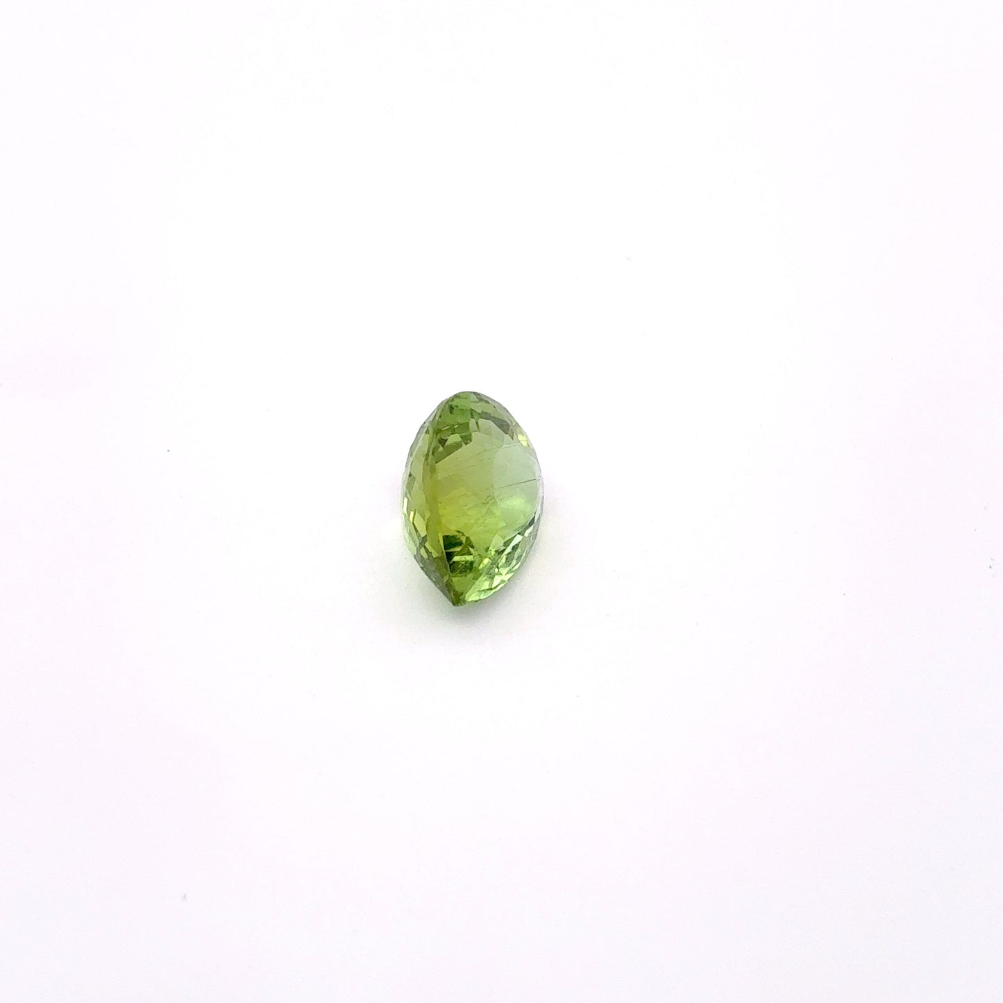 1.84ct Yellow-Green Tourmaline, 8.2x6.7mm Pear Cut