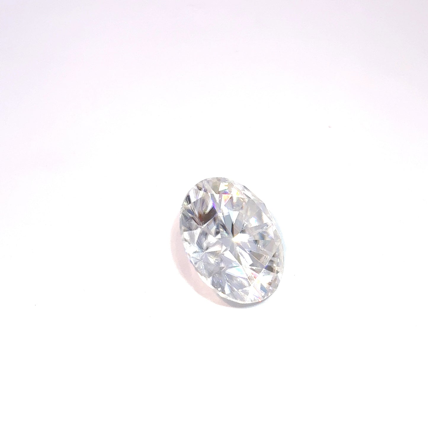 11mm Round brilliant cut Charles & Colvard Moissanite 4.66 Carats