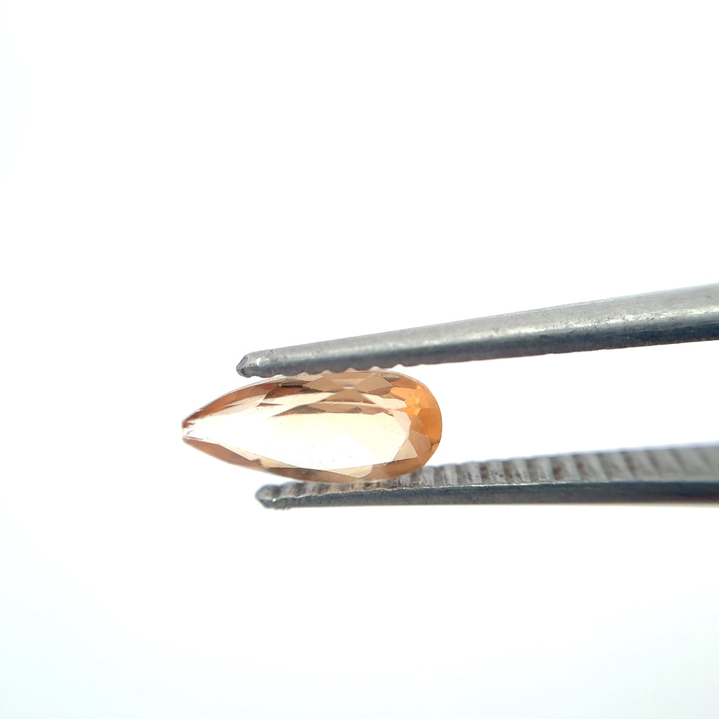 0.85 carat Imperial Topaz 8.85x5.2mm Pear Cut Golden Yellow Topaz