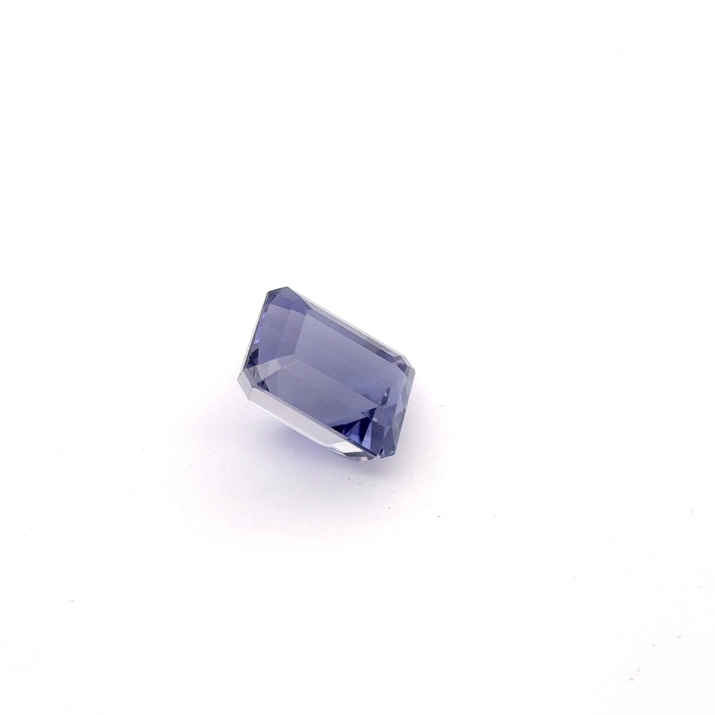 2.57ct Emerald Cut Violet Blue Iolite