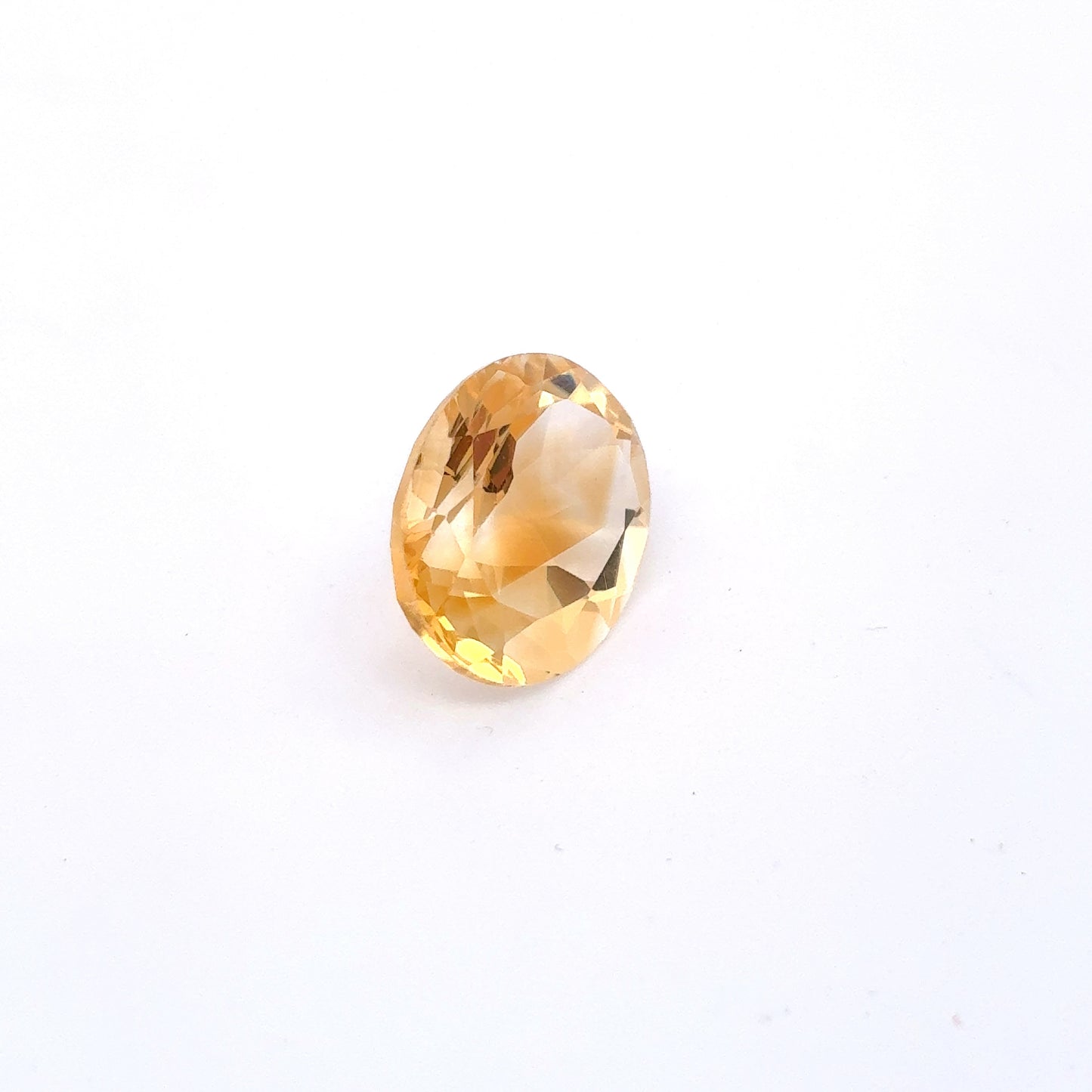 12x10mm Yellow Citrine 4.44 carat Oval Cut