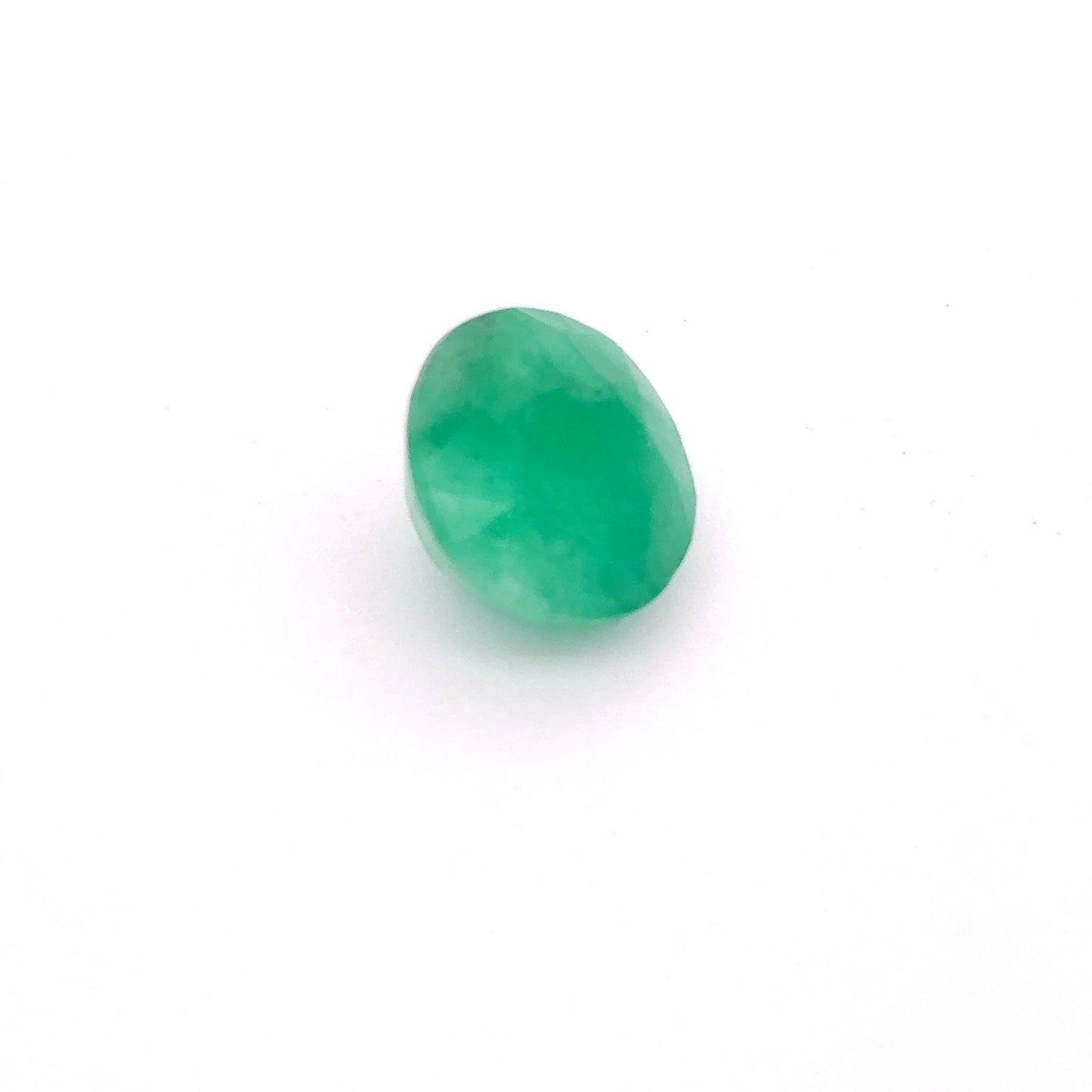 10mm Round cut Natural Emerald, 4 carats