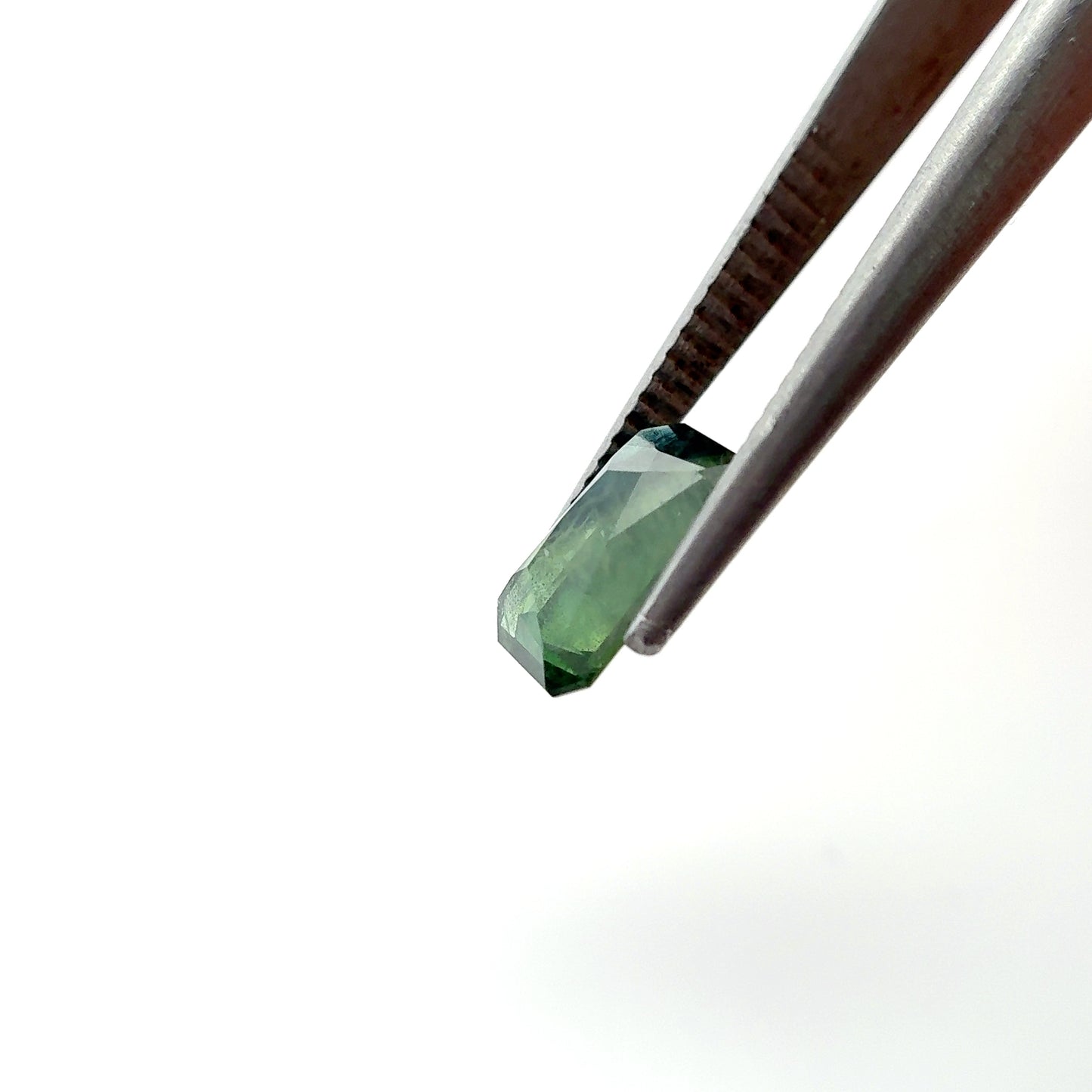 2 carat Sapphire 9.1x6.5mm Emerald Cut, BE Treated