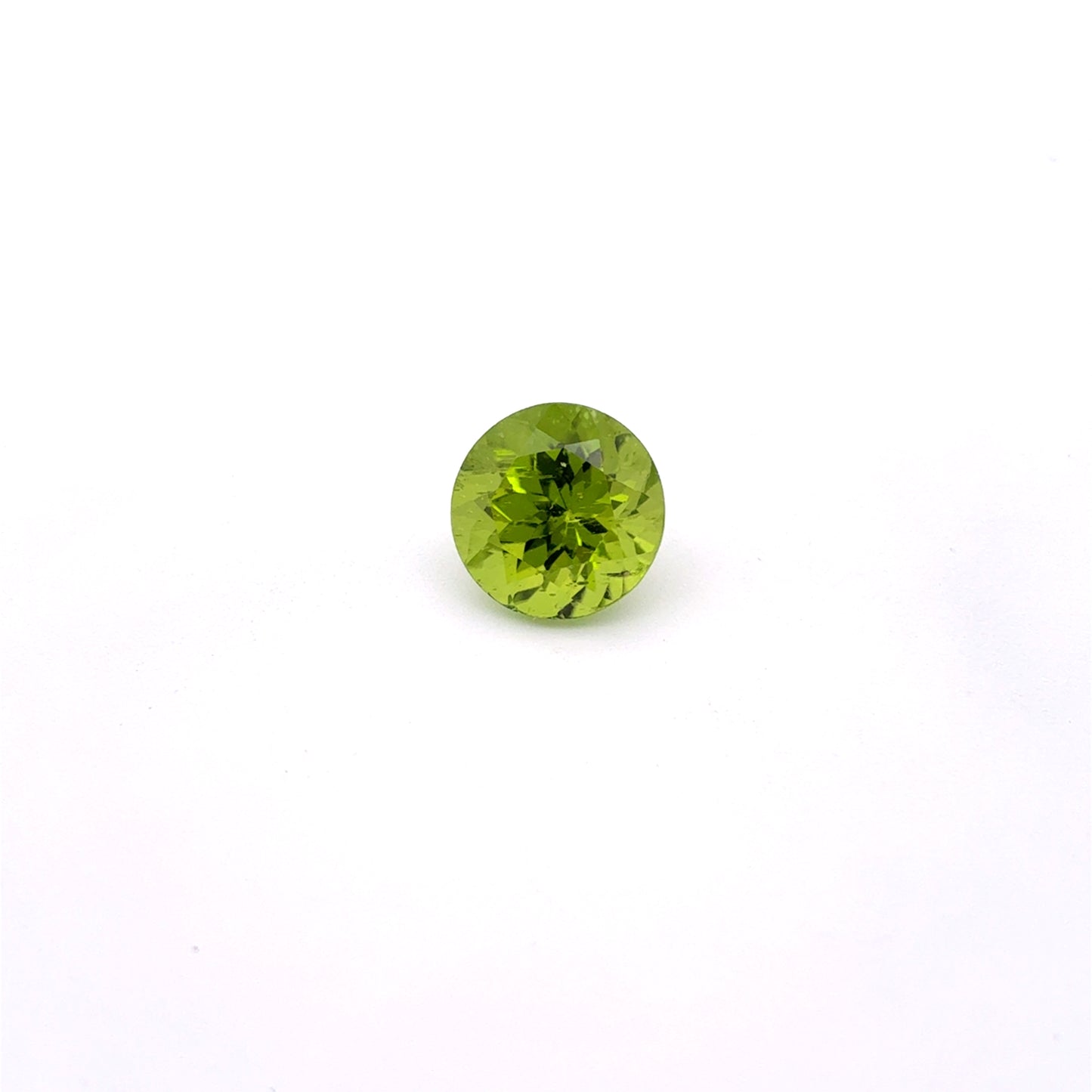 10mmRound Green Peridot 4.60 carats