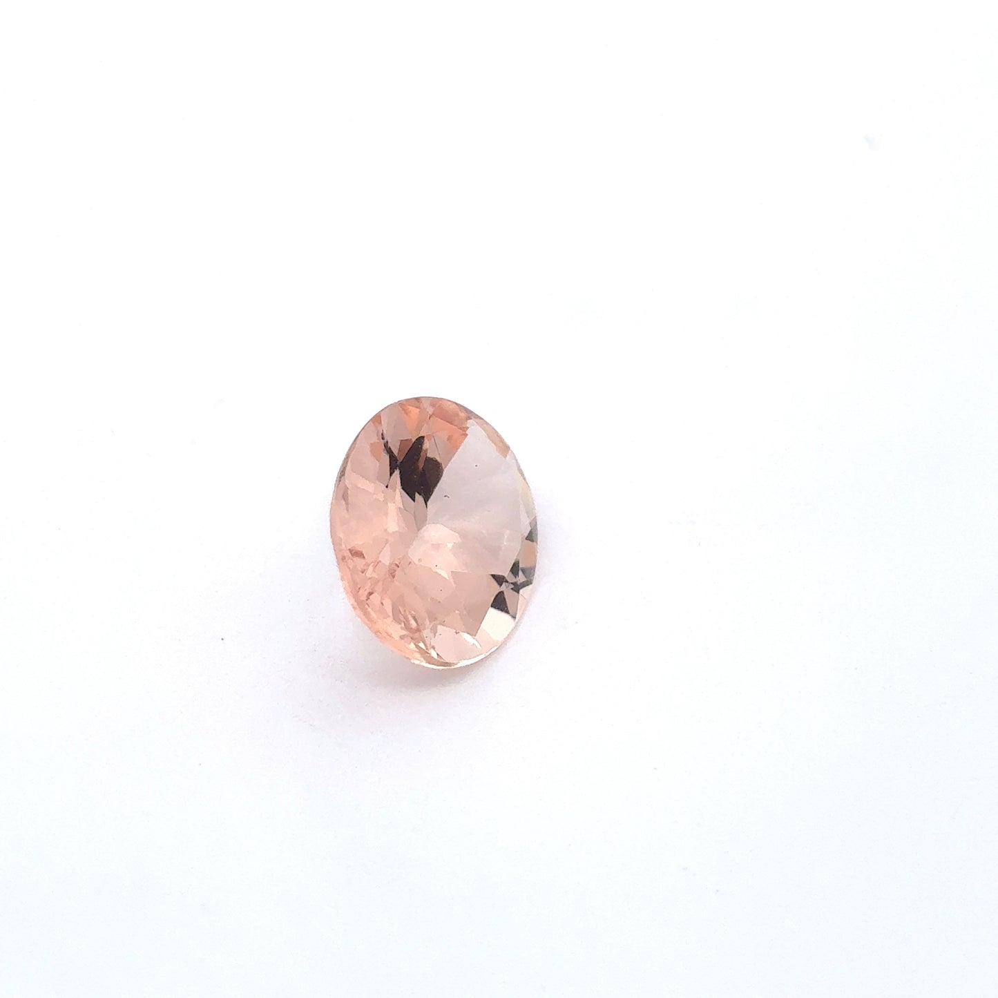 12x10mm Oval Morganite, 3.43 carats
