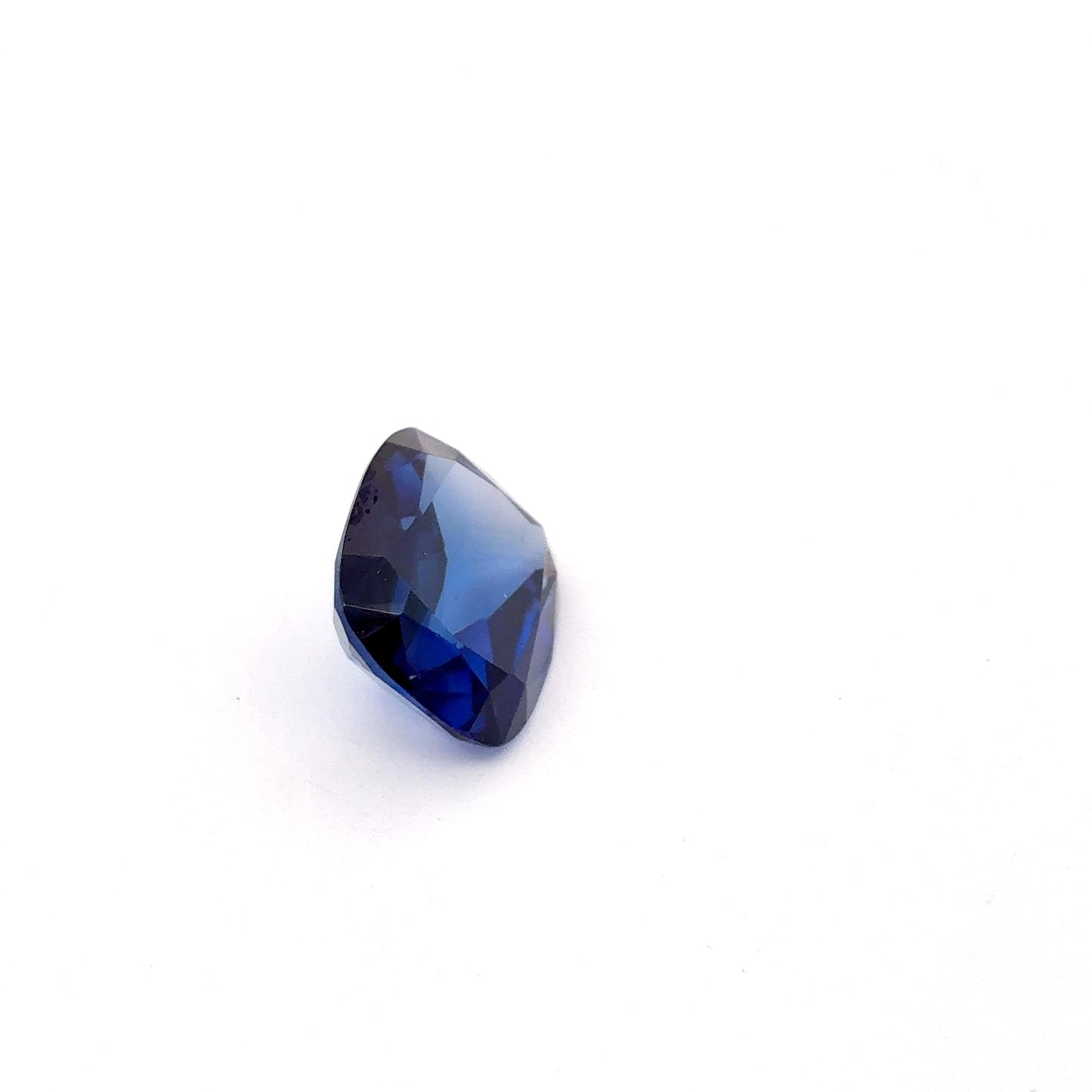 12x10mm Cushion Cut Lab Created Blue Sapphire, 6.78 carats