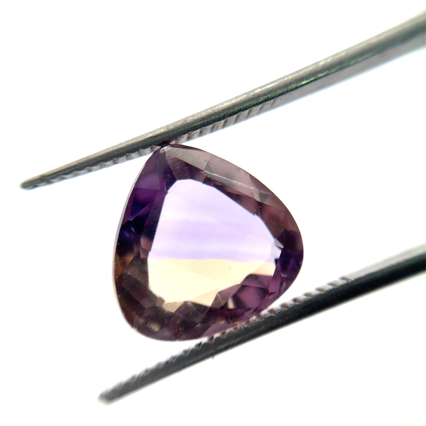 12mm Pear-Cut Purple Ametrine, 4.31 carat Loose Gemstone
