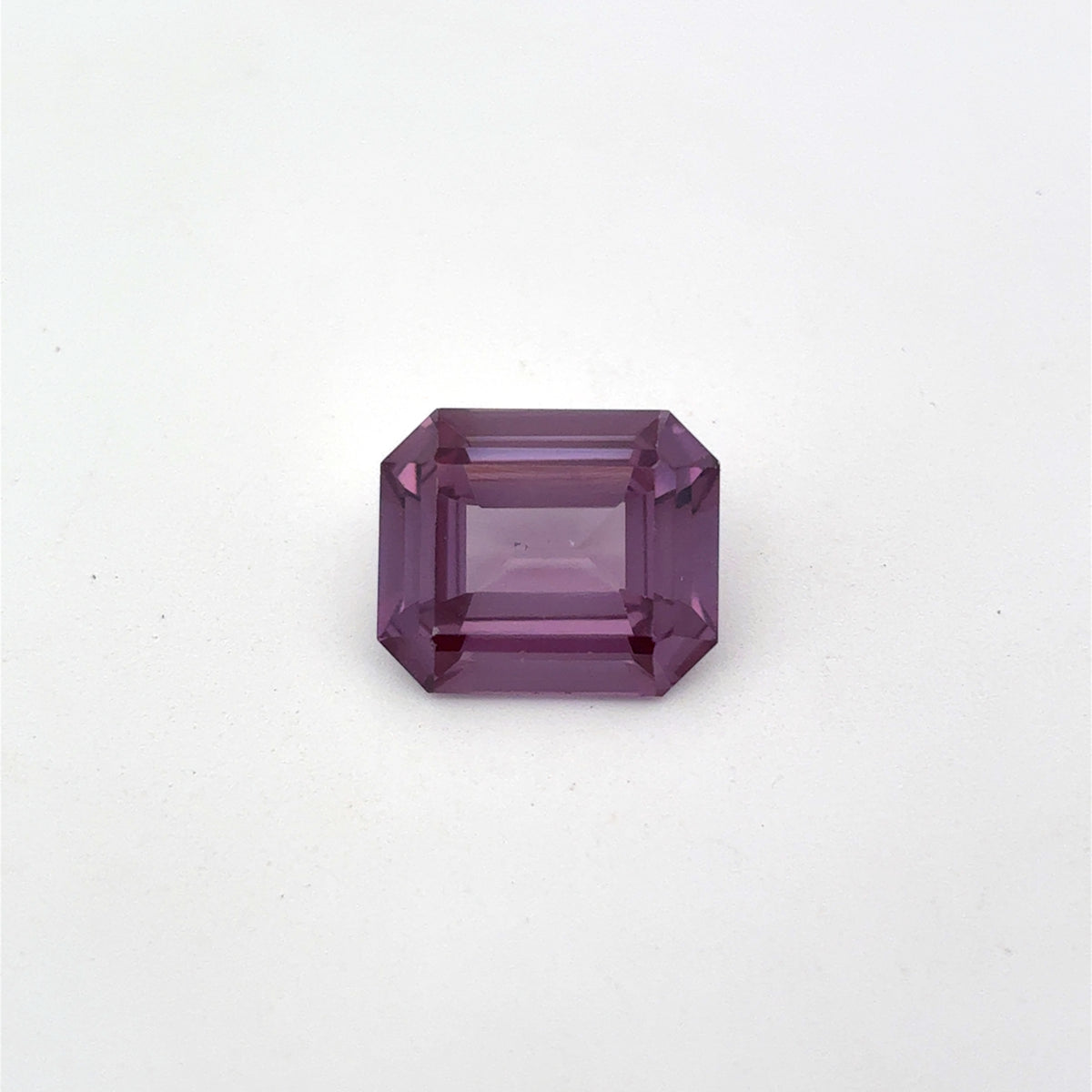 12x10mm Purple Synthetic Sapphire, 6.48 carat Lab Created Gem