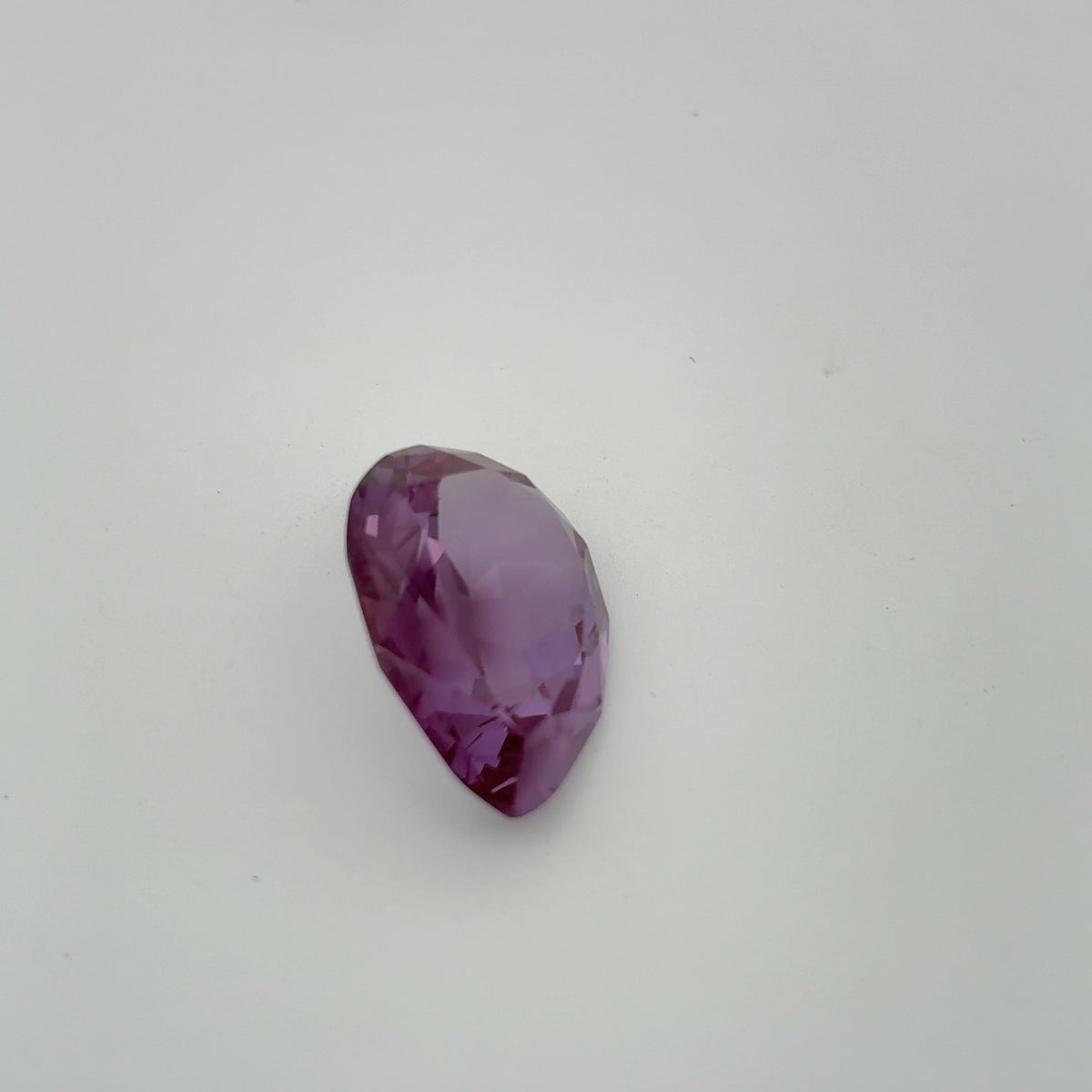 19x14mm Pear Cut Lab Sapphire, Synthetic Purple Gemstone