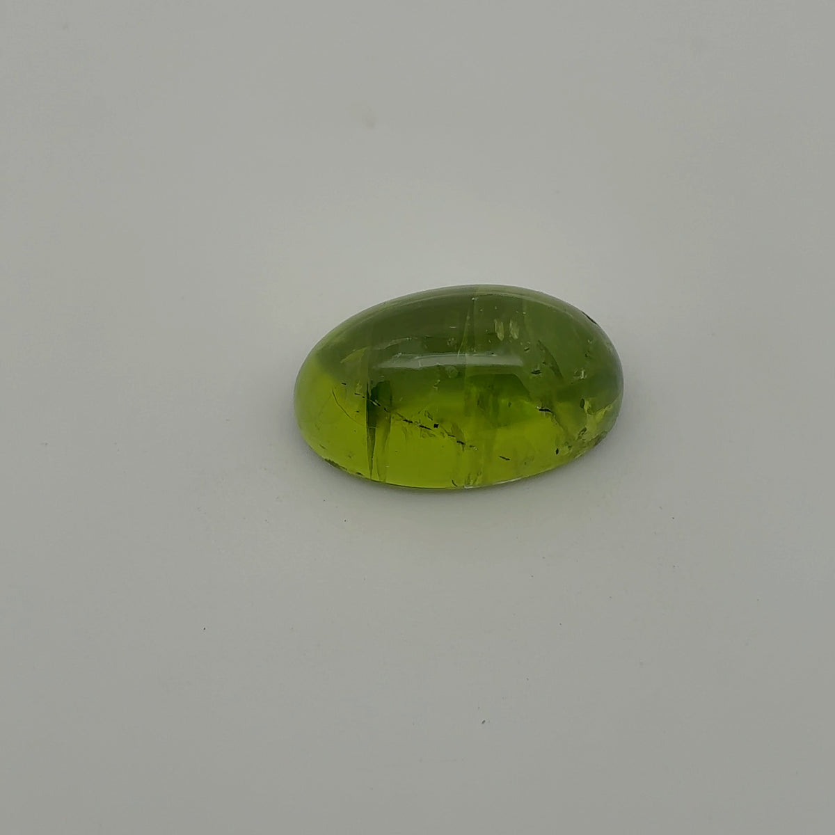 16.73 carat Peridot, 18.5x11.2mm Oval Cabochon