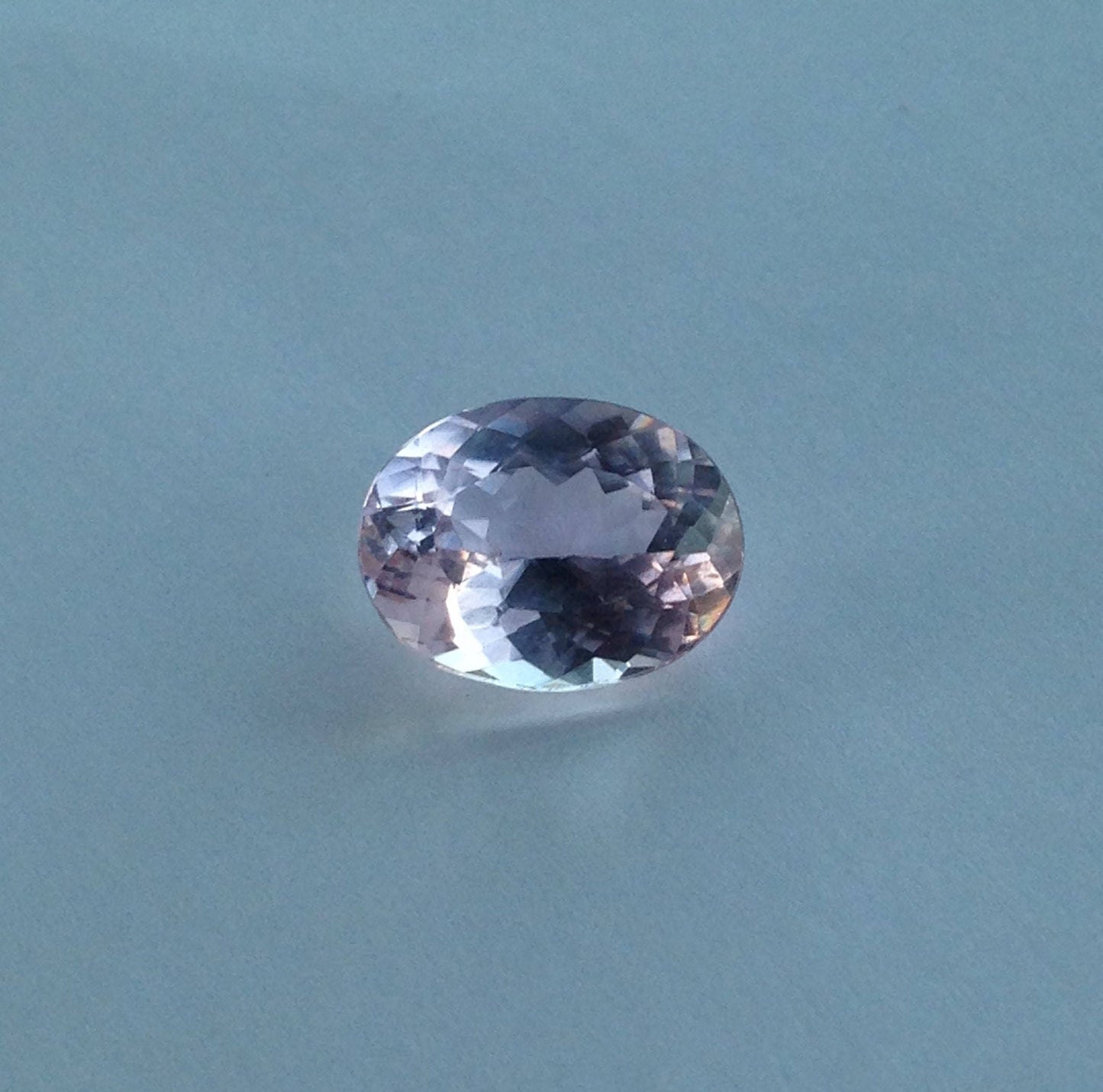 16x12mm Kunzite Spodumene 9.77 Carat Loose Gemstones Oval cut