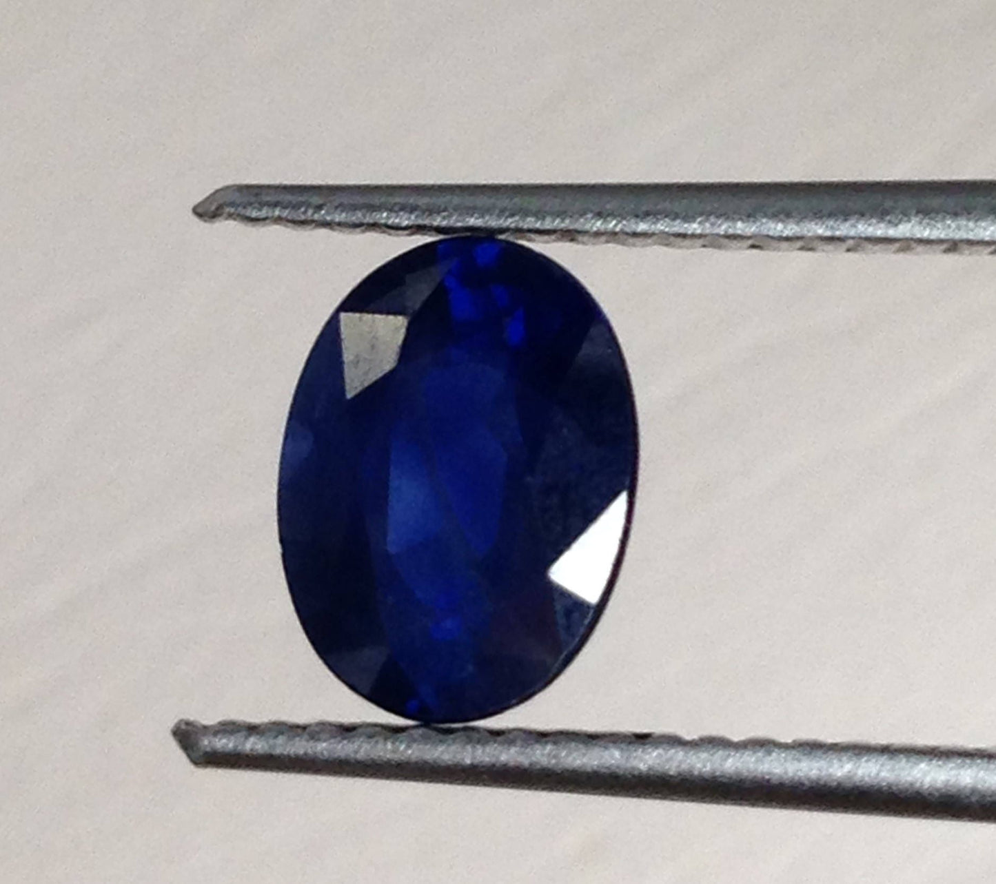 Natural Blue Sapphire 8x6mm 1.69 Carats Oval Corundum Wholesale Gem Faceted Loose Unmounted Gemstone Fancy, Heat Only, Earth Mined, Genuine