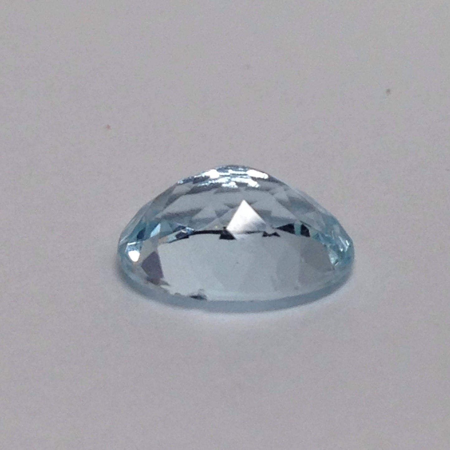 Sky Blue Aquamarine 9x7mm 1.6 carats Light Blue Oval Cut Loose Gem Faceted Gemstone Natural Beryl March Birthstone Tested Wholesale Gem