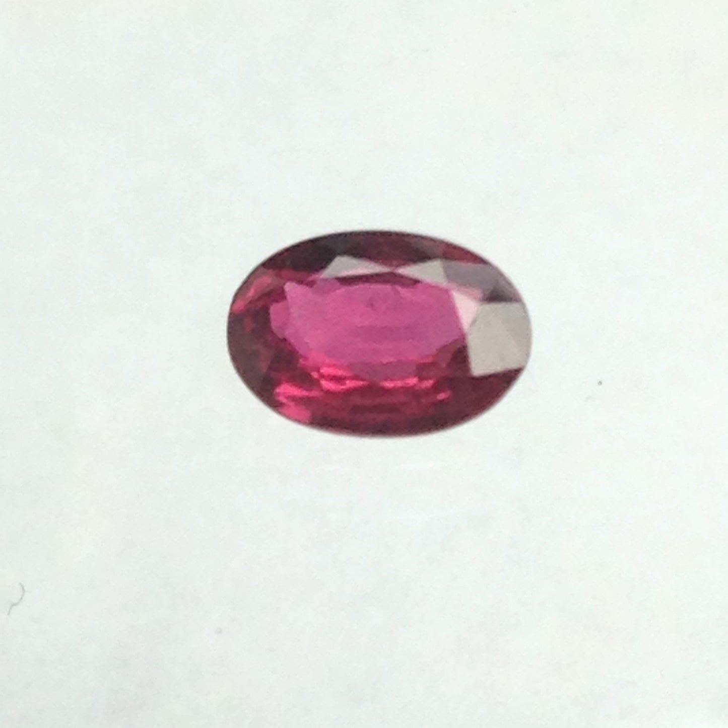 0.59 Carat Natural Ruby Heat Only 6x4mm Oval cut Loose Gemstone, July Birthstone