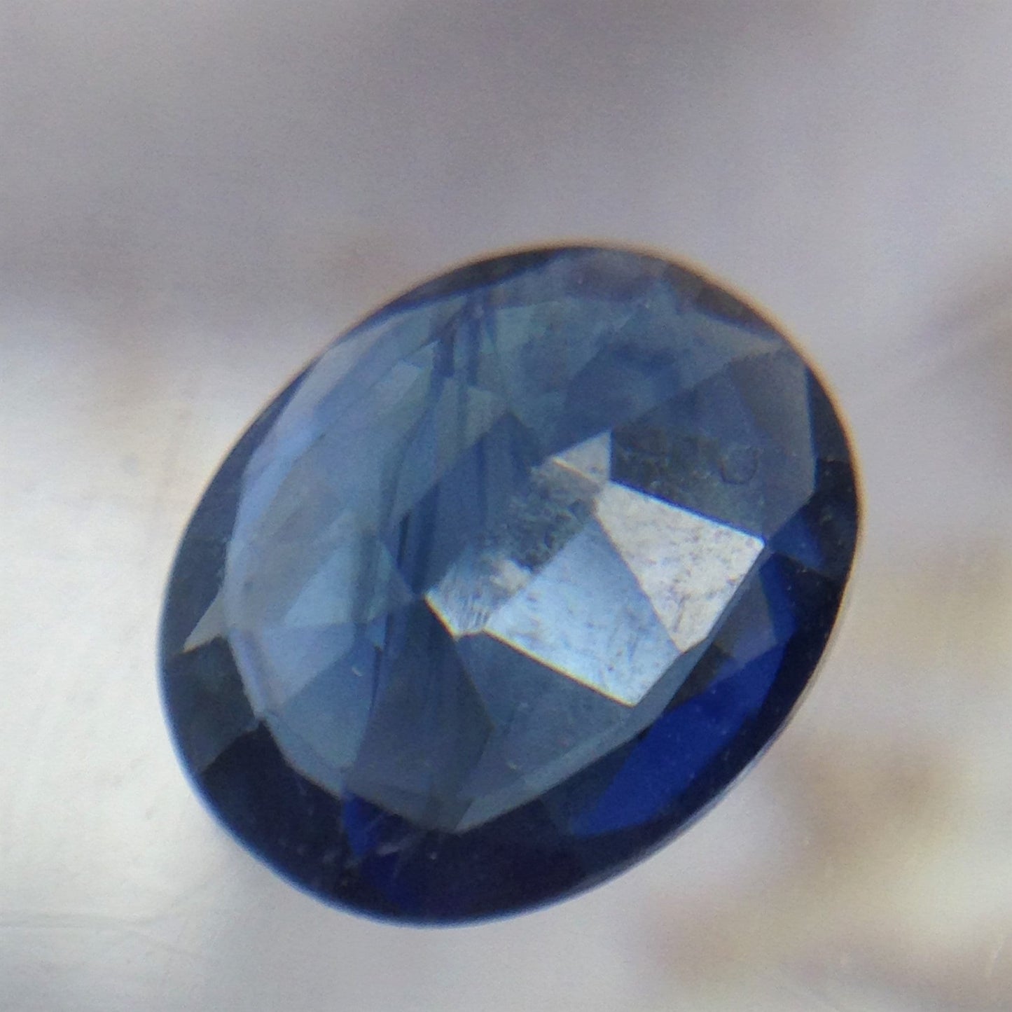 0.75 Carat Natural Blue Sapphire 6.5x5.3mm Oval, Blue Wholesale Faceted Loose Gemstone