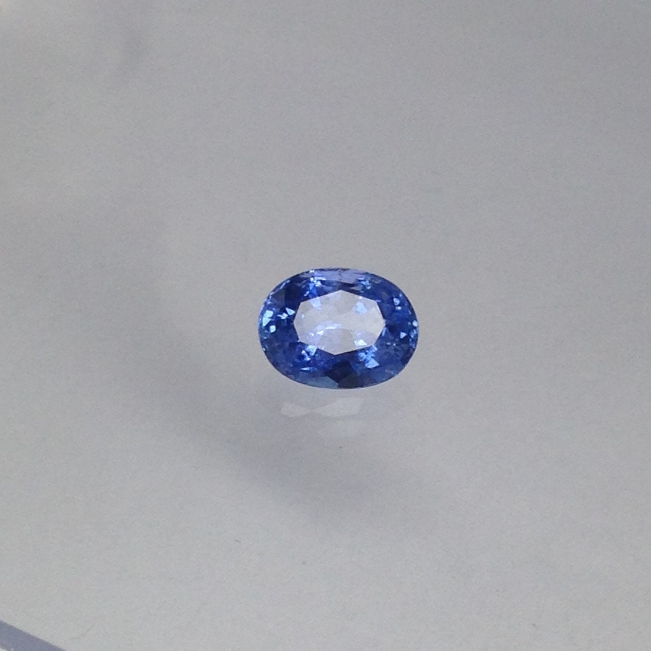 Natural Blue Sapphire 7.6x5.8mm 1.57 Carats Oval Corundum Blue Wholesale Gem Faceted Loose Unmounted Gemstone Fancy 7x6mm