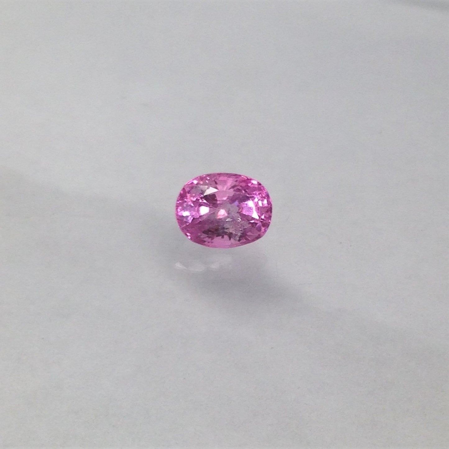 Natural Pink Spinel 1.32 carat 7.2x5.5mm Faceted Oval Loose Gem Gemstone Color, Unheated Untreated