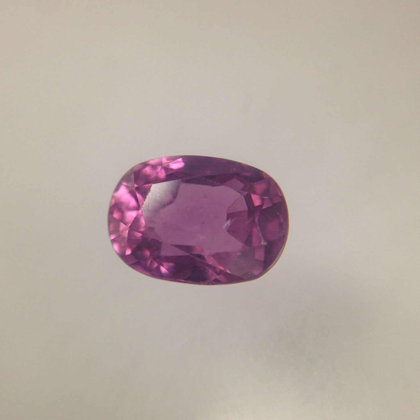 1.45 Carat 7x5mm Natural Pink Sapphire Corundum Oval Cushion Cut Purple Real July Birthstone Heat Only Sapphire