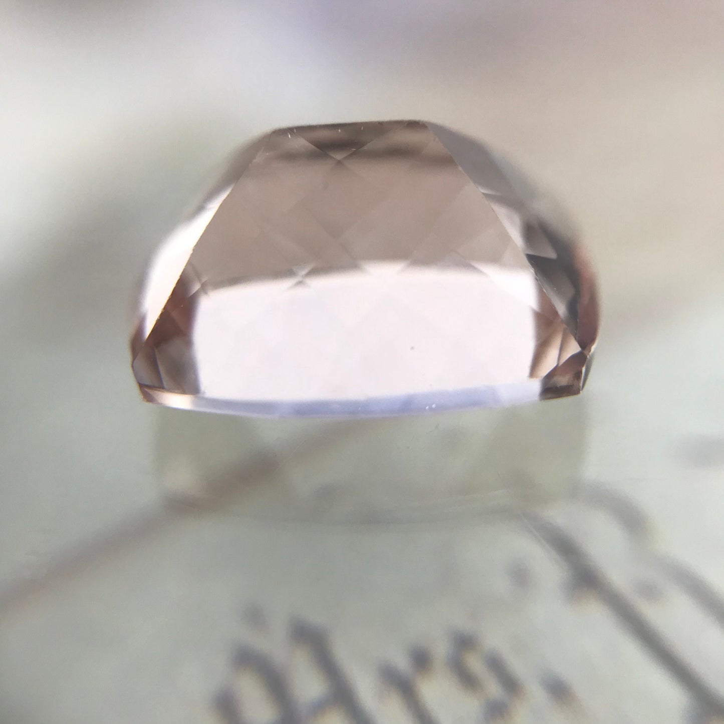 11x9mm Peach Pink Morganite 4 ct Cushion Rectangle Cut Loose Gem Unmounted Gemstone For Engagement Ring Wholesale Tested Beryl Center stone