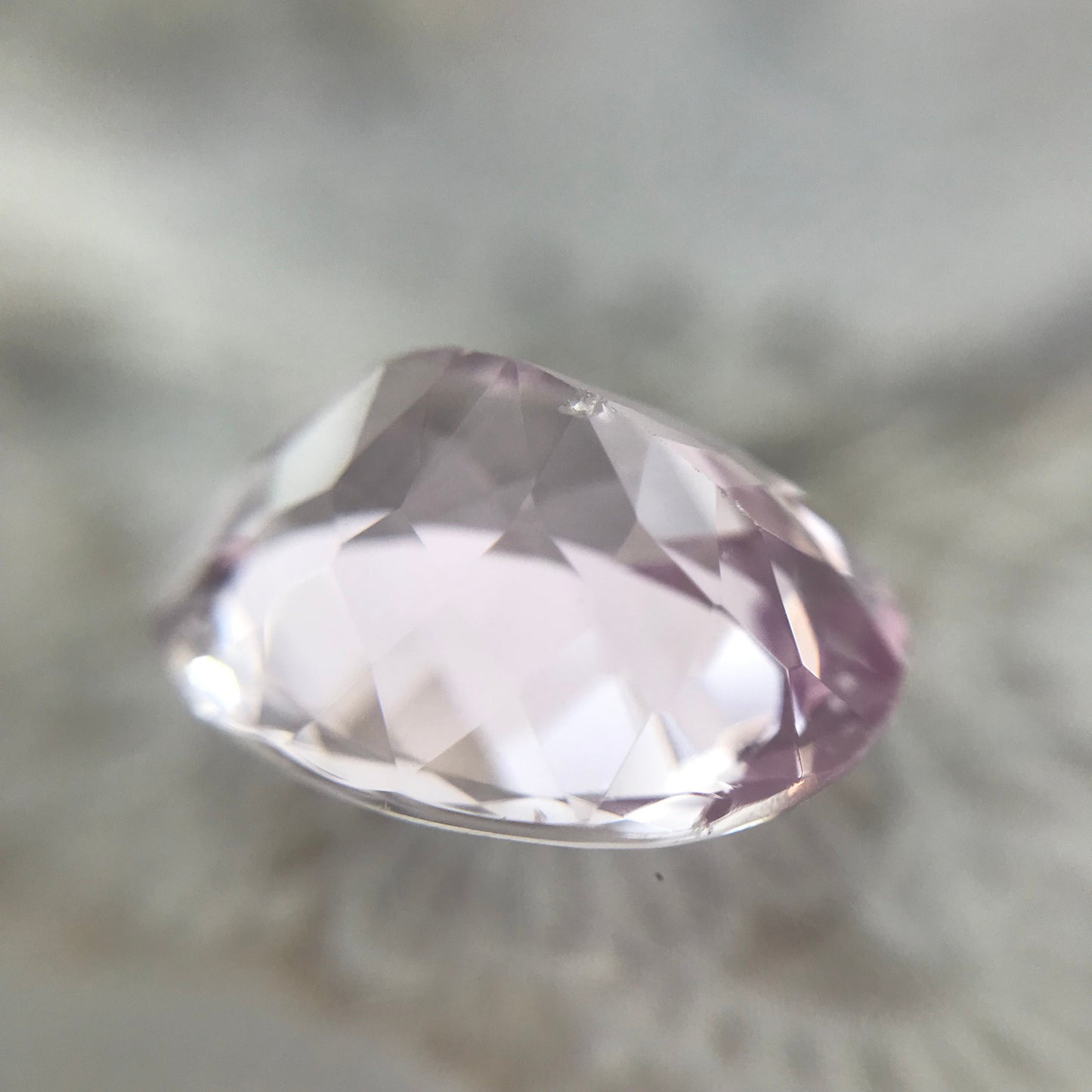 16x12mm Kunzite Spodumene 9.77 Carat Loose Gemstones Oval cut
