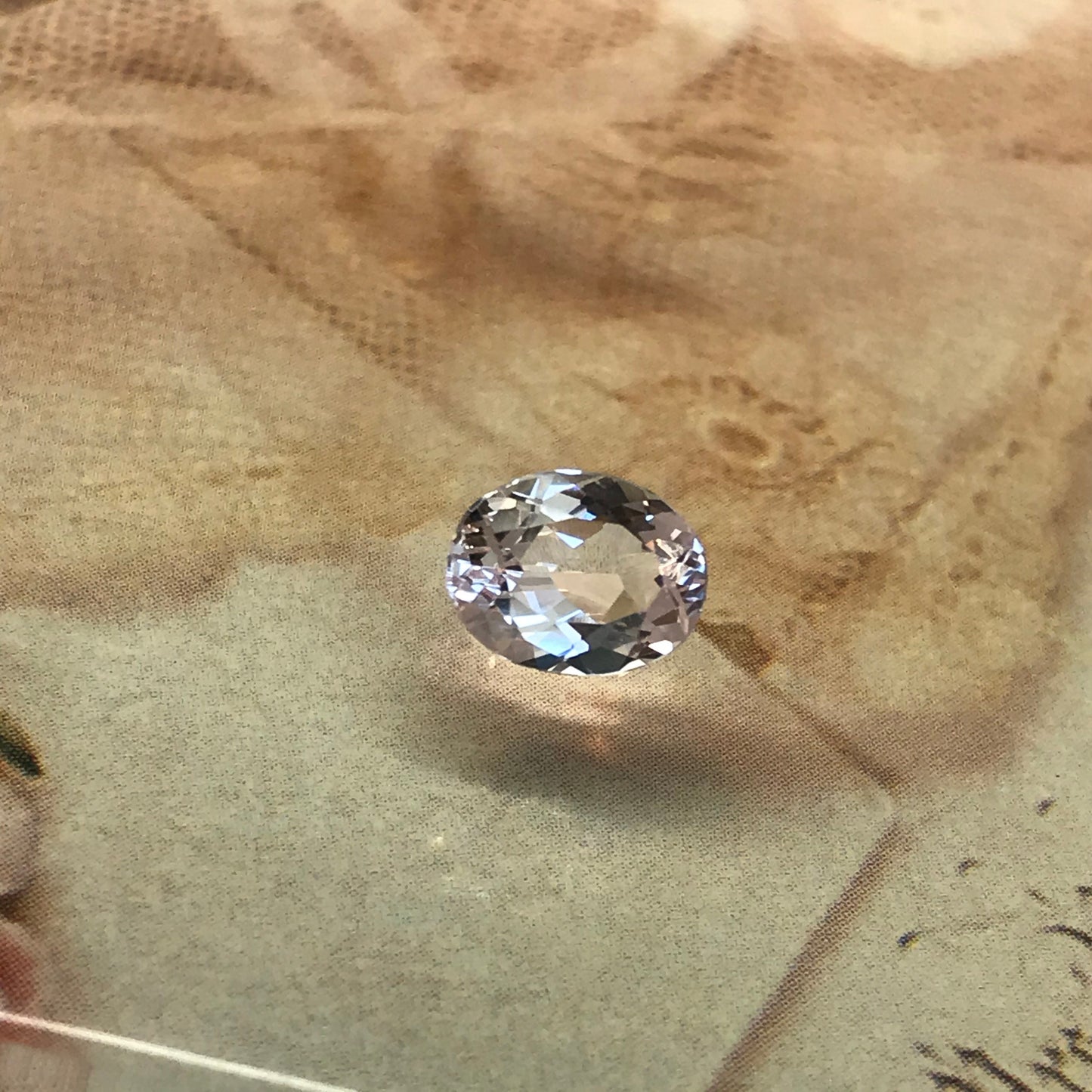 Light Pink Morganite 9x7mm 1.62 Carat Oval Cut Faceted Loose Wholesale Gemstone Gem, For Engagement Ring, Loose Oval Natural Morganite