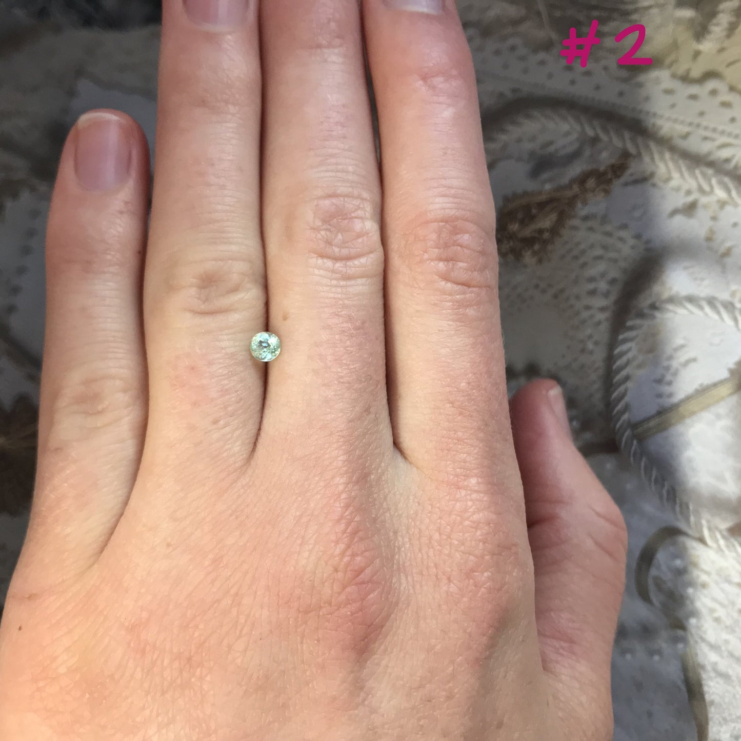 Your Pick 3 Green Blue Tourmaline Paraiba Cuprian 4 mm millimeters round 0.25 carat Faceted Loose Gemstone Unmounted Copper Bearing 4mm rare