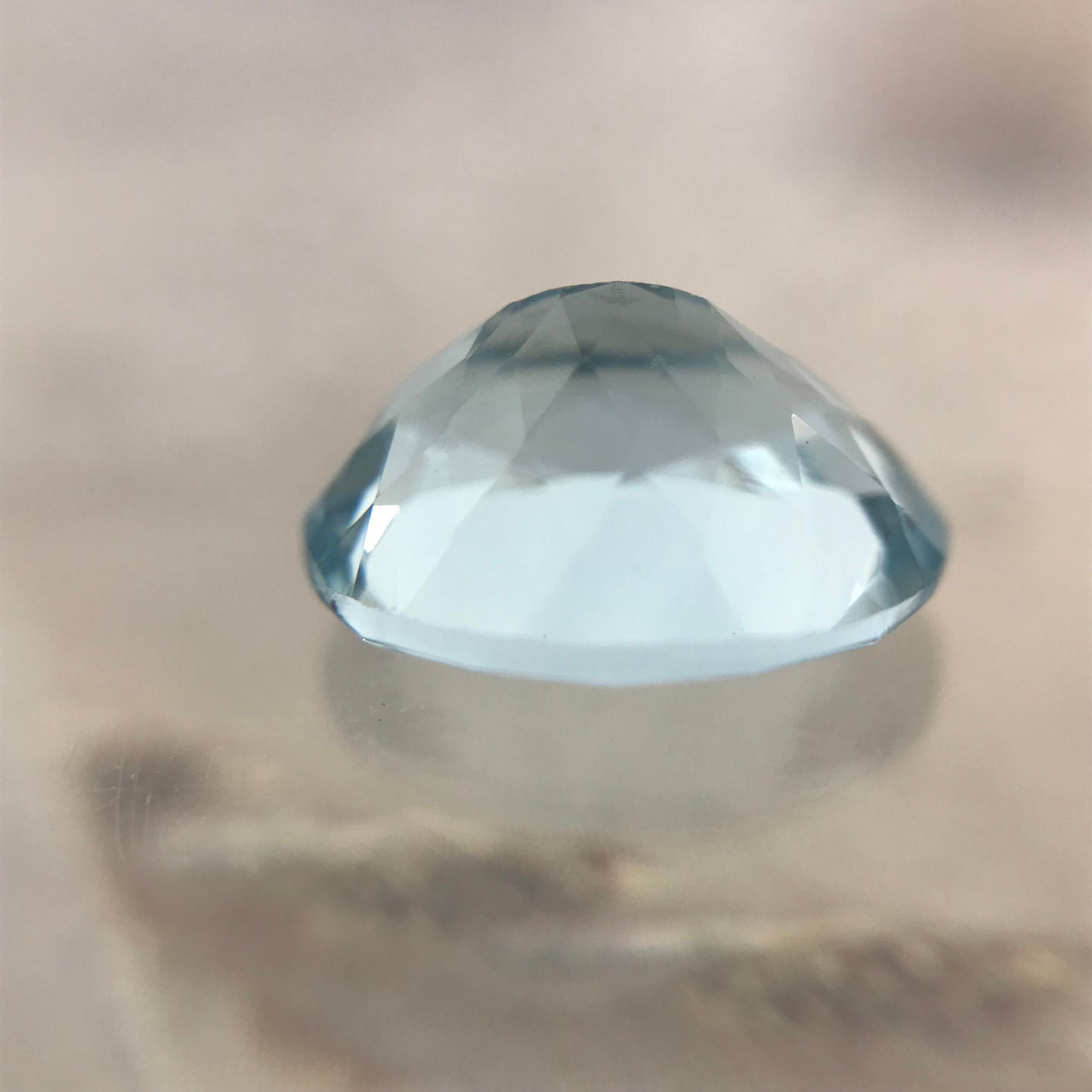 Natural Sky Blue Aquamarine 9x7mm 1.6 carats Light Blue Oval Cut Loose Gem Faceted Gemstone Beryl March Birthstone - 7 x 9 mm Aquamarine
