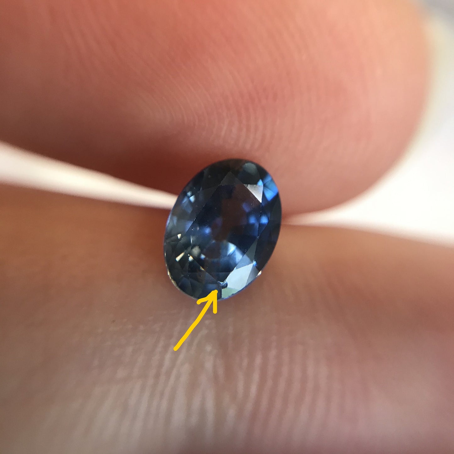0.94 Carats Natural Classic Blue Sapphire 6.7x5mm Oval Cut Blue Corundum, Medium Blue Sapphire Faceted Loose Sapphire, Unmounted Gemstone