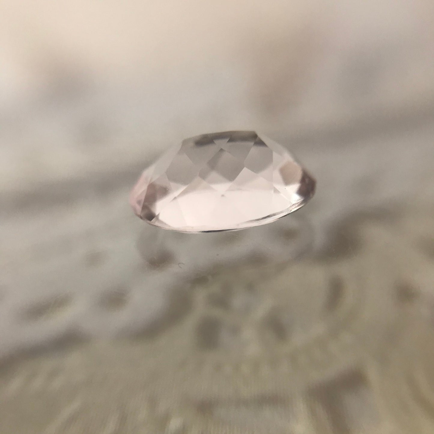 Light Pink Morganite 9x7mm 1.62 Carat Oval Cut Faceted Loose Wholesale Gemstone Gem, For Engagement Ring, Loose Oval Natural Morganite