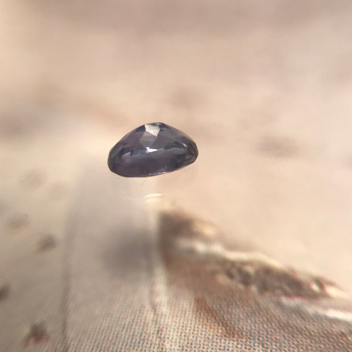 0.20 cts Natural Alexandrite Chrysoberyl 4x3mm Blue Green Purple Faceted Gem Rare Color Change Loose Gemstone