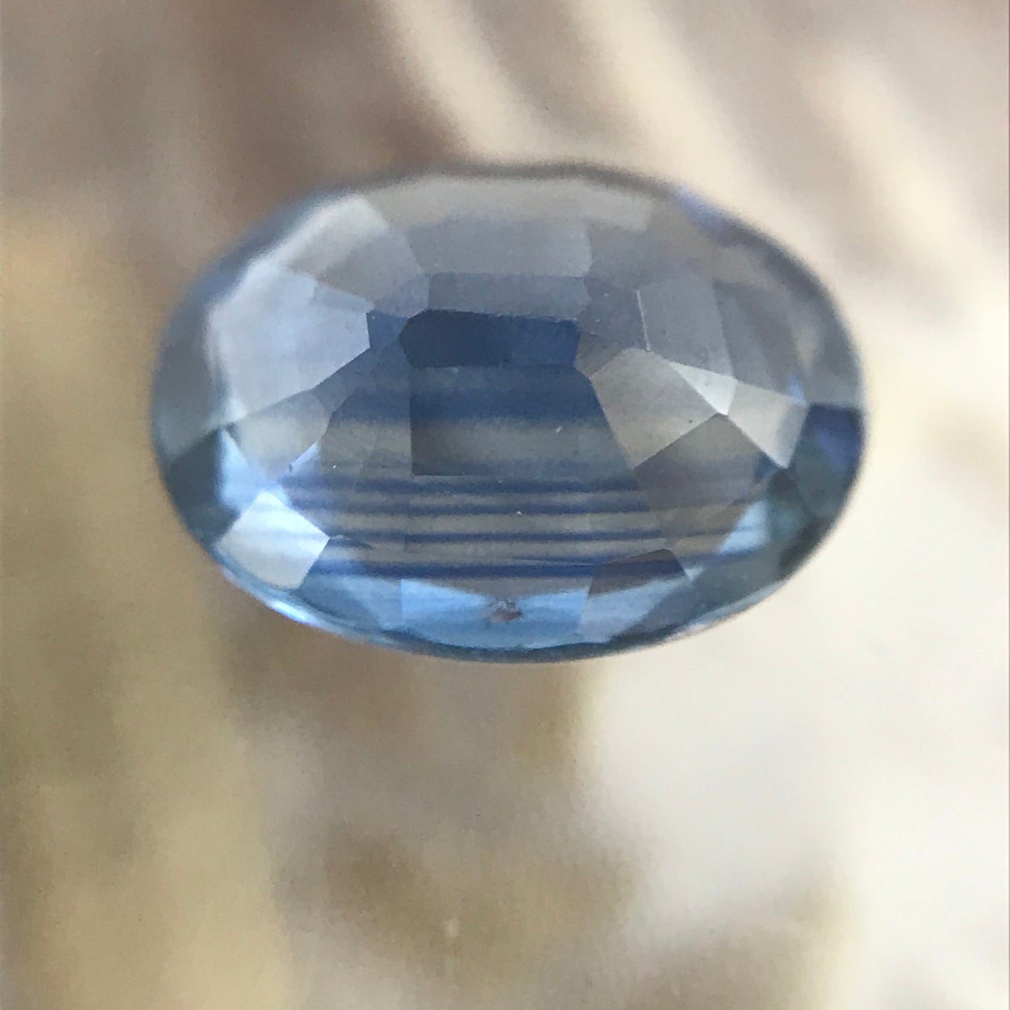 Natural Blue Sapphire 7x5.3mm 0.93 Carats Oval Corundum Blue Gem Faceted Loose Unmounted Gemstone Fancy, Genuine Blue Sapphire