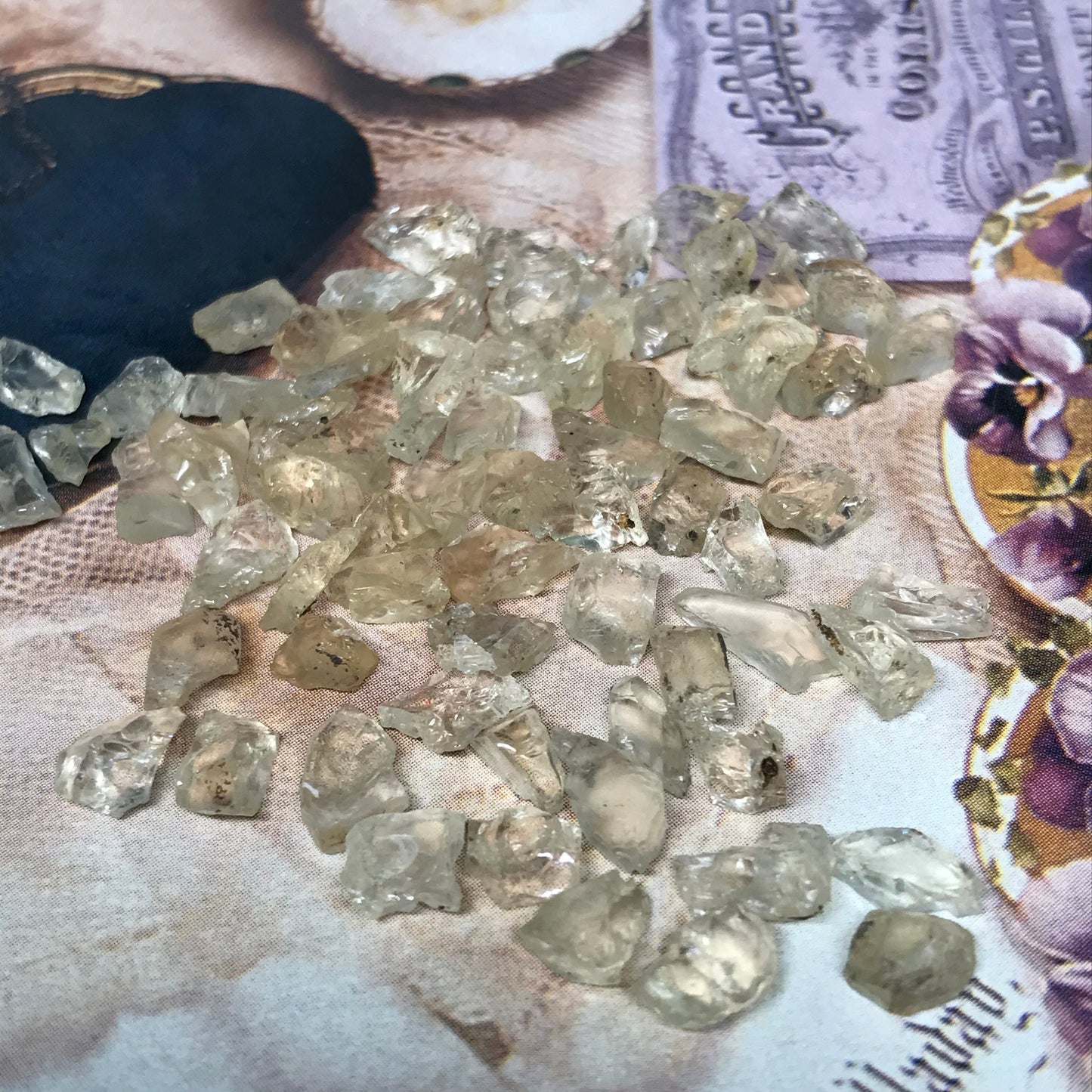 15-Utah Sunstone - 0.5 to 1 Carat each - Raw Sunstone - Natural Sunstone - Sunstone Rough - Raw Stones -Light Yellow Labradorite Feldspar