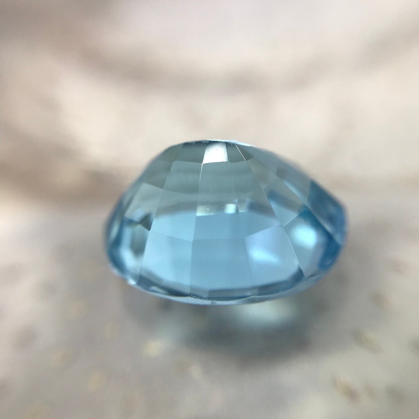 14x12mm Blue Topaz Oval Cut 10 Carats Loose Gem Wholesale Gemstones Nice Cut Faceted Real Topaz, Unmounted December Birthstone US Seller