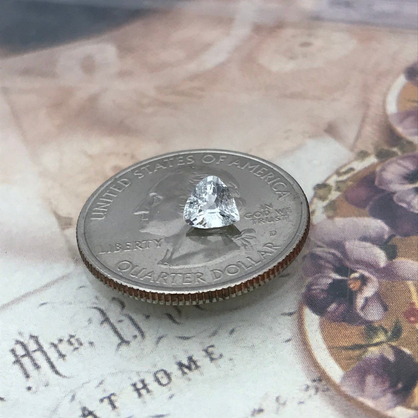 Natural Light Color Sapphire 0.80 carat 5.6 x 5.7 mm Fat Pear Cut, Faceted Loose Gemstone Very Light Unmounted Gem