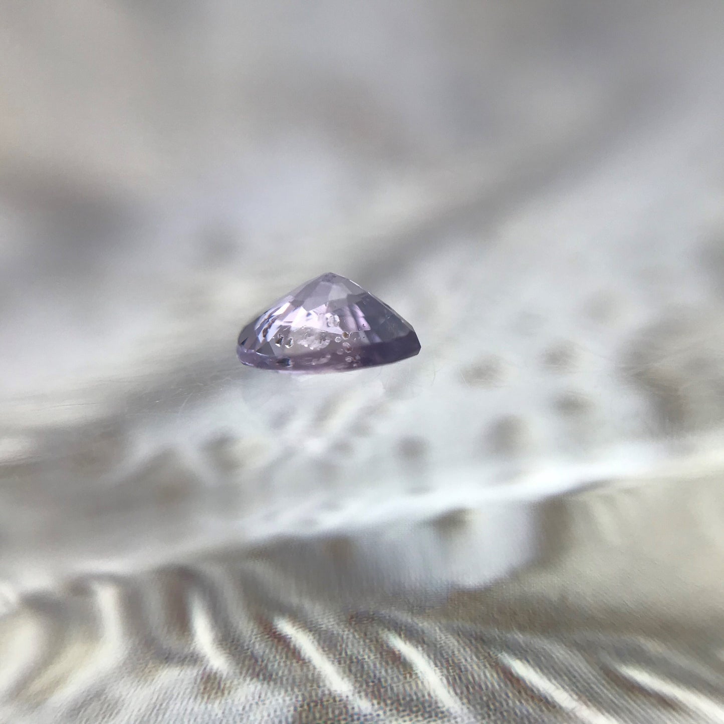 0.61 carat Natural Purple Sapphire 5.8x4.7 mm Pear Cut, Faceted Loose Gemstone Purple Violet Unmounted Gem