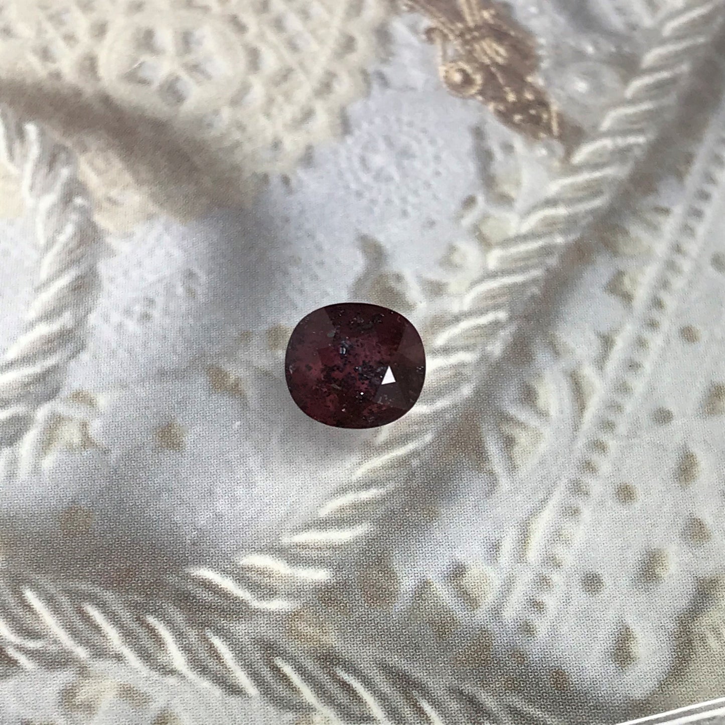 Natural Ruby Low Heat 2.02 Carat 7.4x6.6mm Loose Gemstone Faceted Gem Corundum Oval Cut Red Beautiful July Birthstone Earth Mined