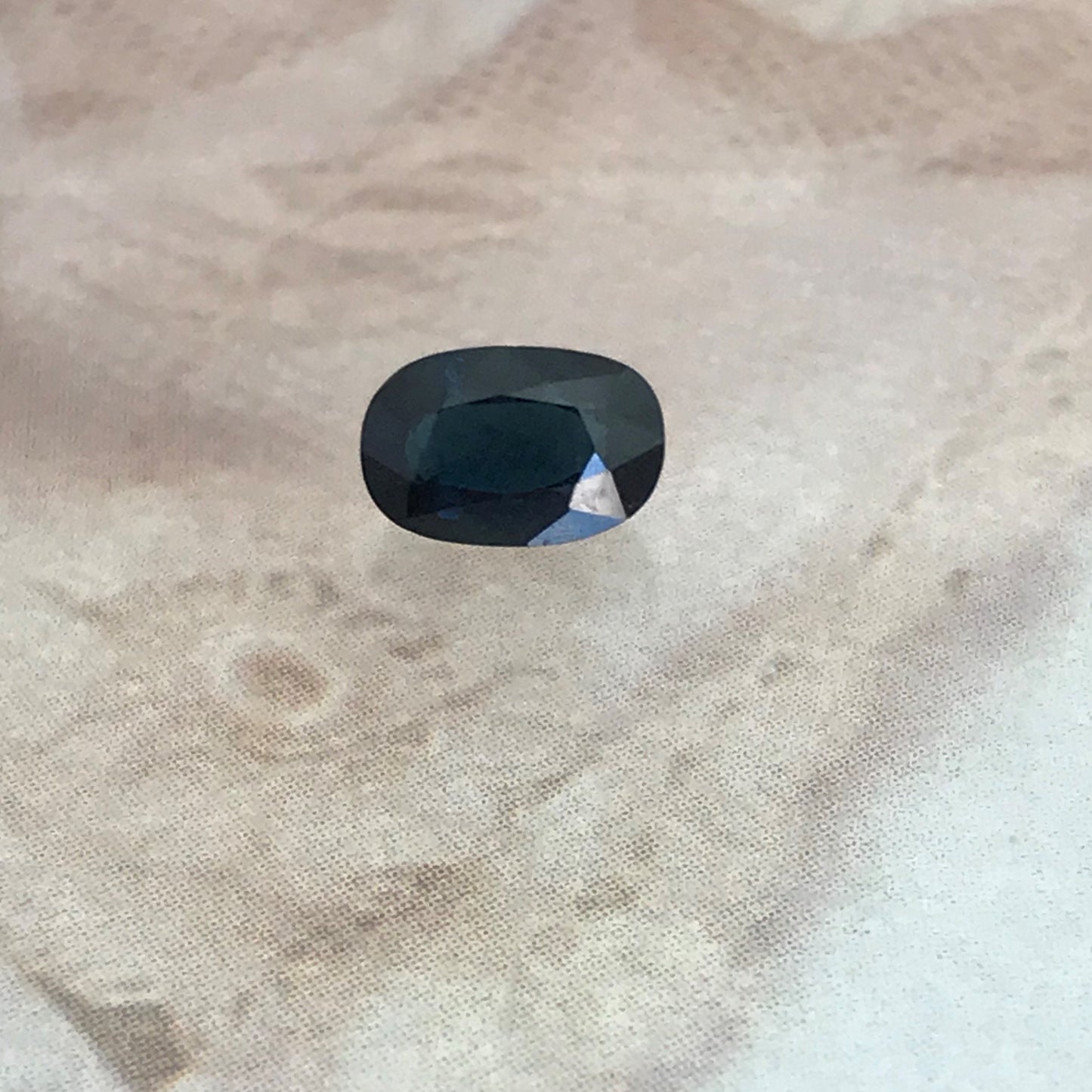 Natural Deep Teal Sapphire 6.7x4.4mm Oval 0.90 Carat Corundum Green Blue Faceted Loose Gemstone Heated Earth Mined Gem US Seller