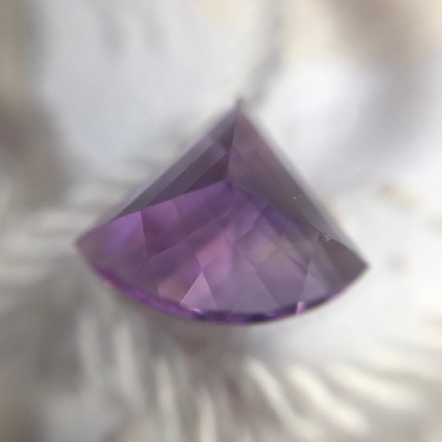 Fancy Purple Amethyst 14x16mm 8 Carat Shield Cut Loose Natural Amethyst, Faceted Purple February Birthstone Gem, US Seller