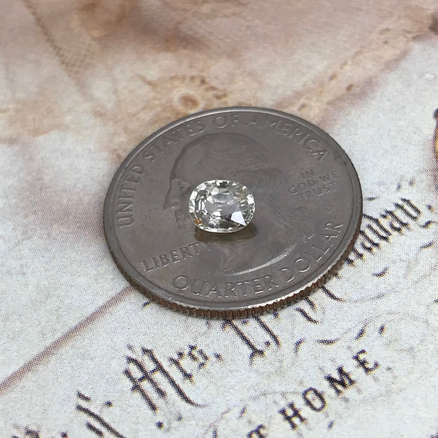 Natural Light Yellow Sapphire 0.82 cts 6x4.7mm Oval Corundum Gem Faceted Loose Likely 6x5mm