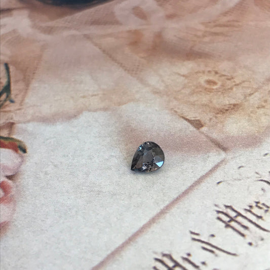 0.54 carat Natural Purple Sapphire 5.3x4.4 mm Pear Cut, Faceted Unmounted Gem