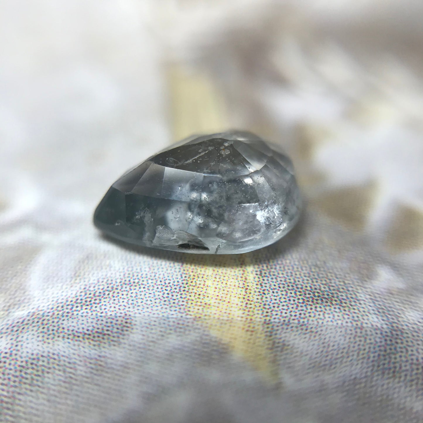 Natural 2 carat Purple Sapphire 8.8 x 6.5mm Pear Cut Loose Gemstone Unmounted Gem Genuine Earth Mined Stone