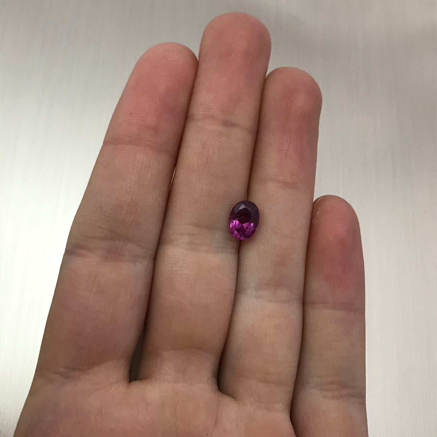 Purplish Pink Tourmaline 1.40 Carat 8.x6mm Pear cut, Loose Natural Gemstone, Reclaimed Gem US Seller - Recycled Tourmaline
