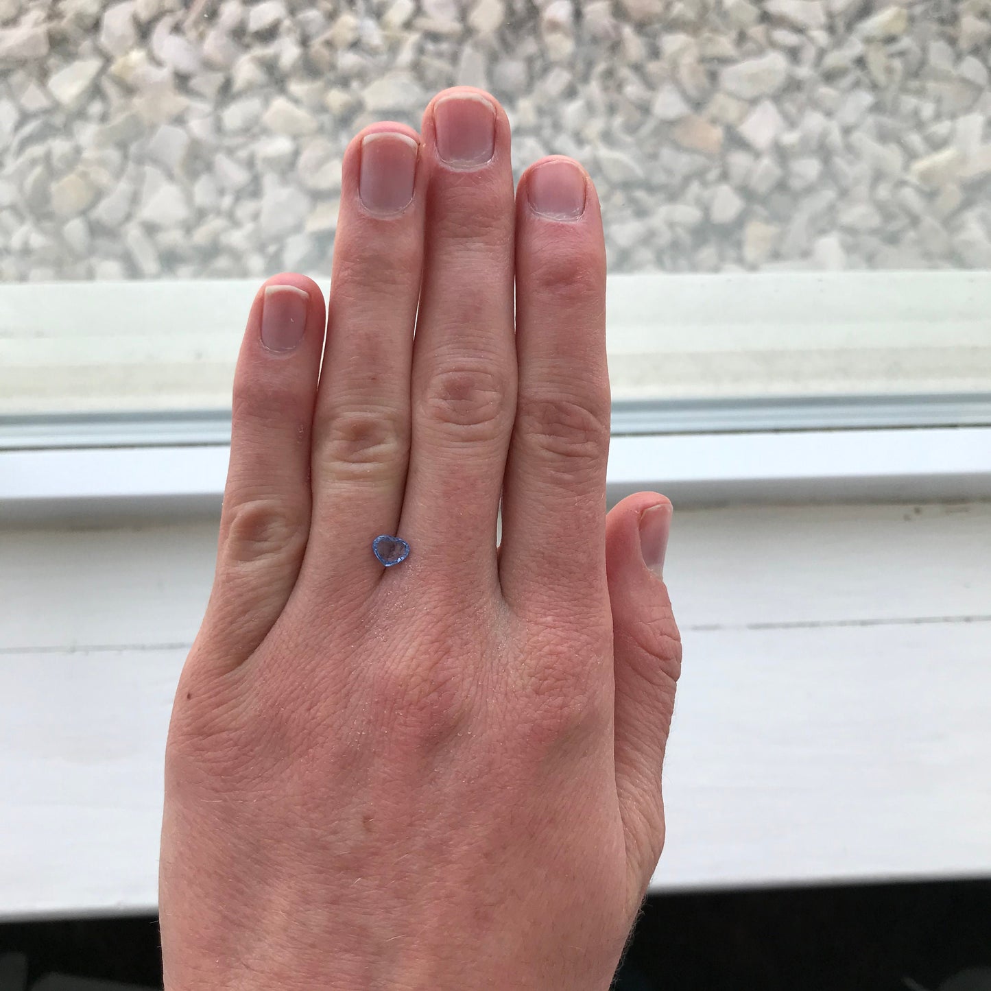 Natural Blue Sapphire 6x5mm 0.65 Carats Heart Cut Corundum Light Blue Gem Faceted Loose Unmounted Gemstone