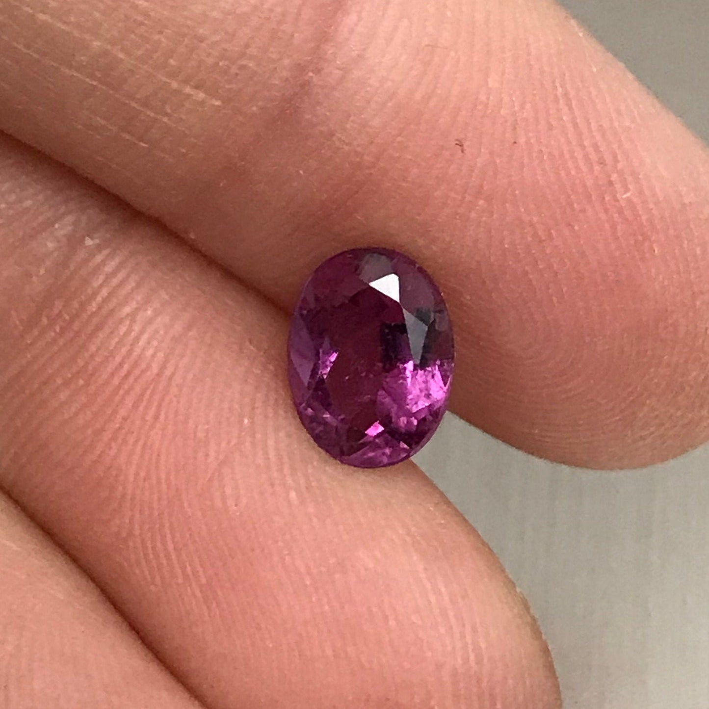 Purplish Pink Tourmaline 1.40 Carat 8.x6mm Pear cut, Loose Natural Gemstone, Reclaimed Gem US Seller - Recycled Tourmaline